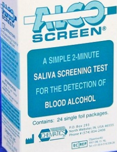 saliva alco