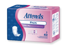 These are Attends Bladder Control Pads