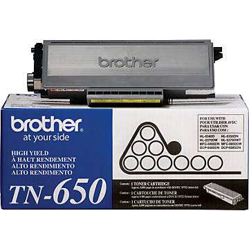 This is a TN650 High-Yield Black Toner