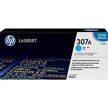This is a CE741A Cyan Toner Cartridge