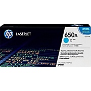 This is a CE271A Cyan Toner Cartridge