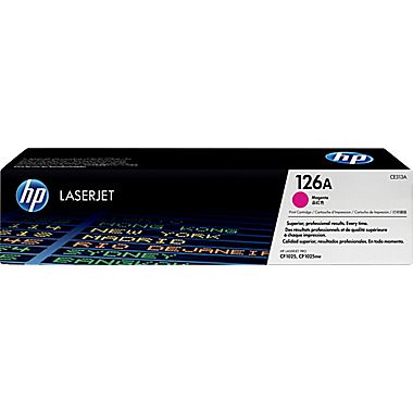 This is a CE313A Magenta Toner Cartridge