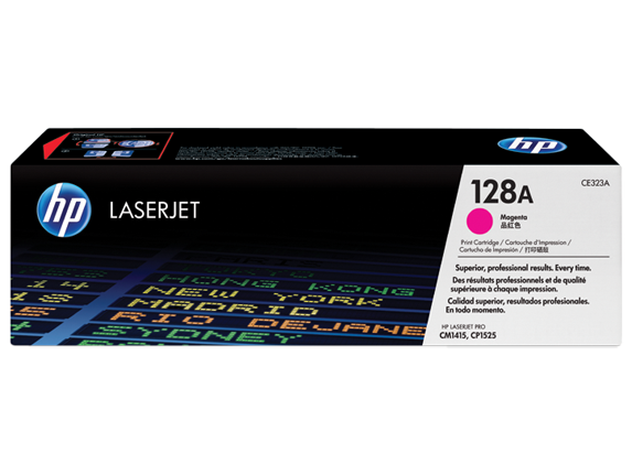 This is a CE323A Magenta Toner Cartridge